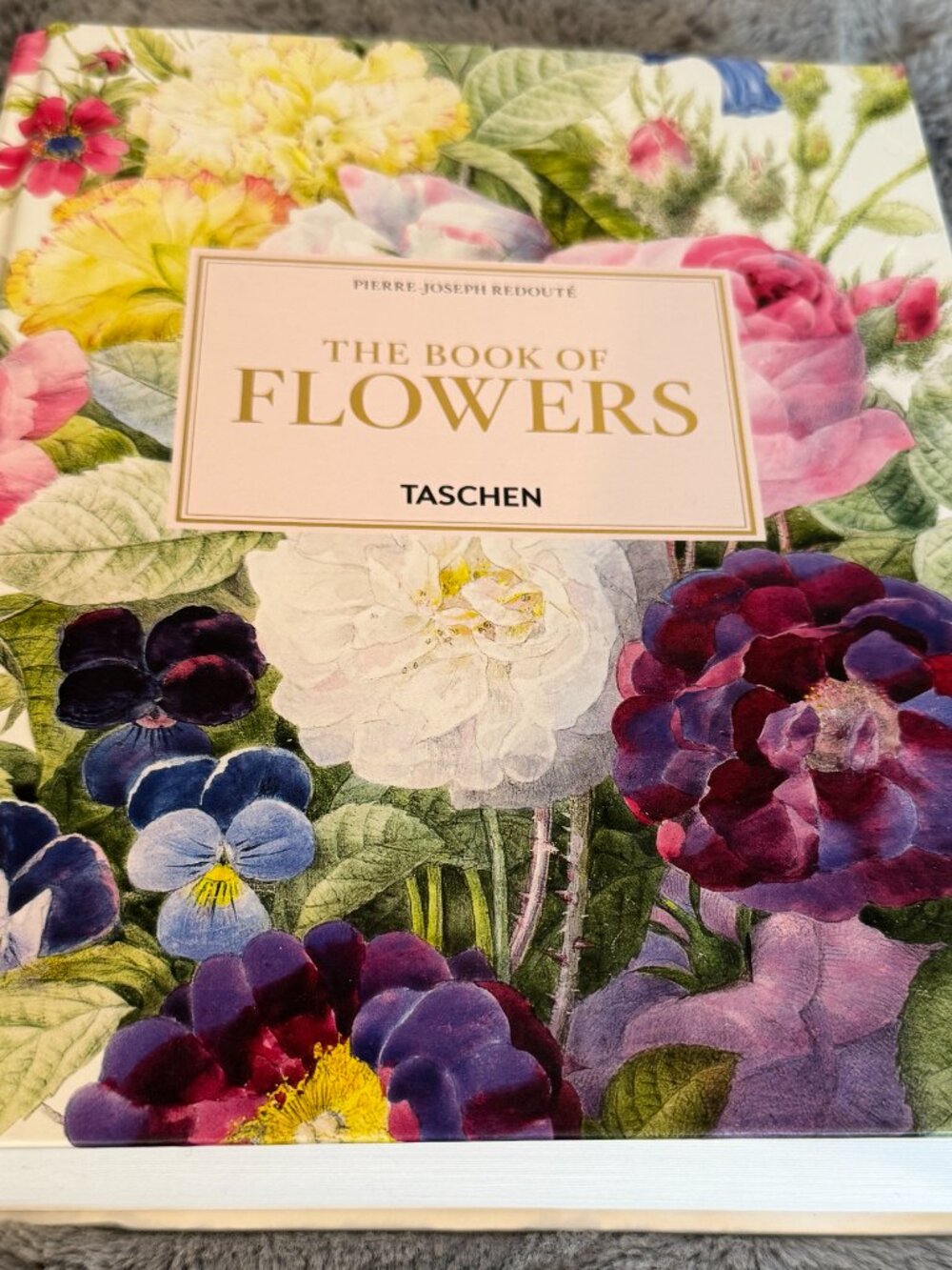 The Book Of Flowers By Pierre Jospeh Redoute Taschen Brand New Perfect Condition